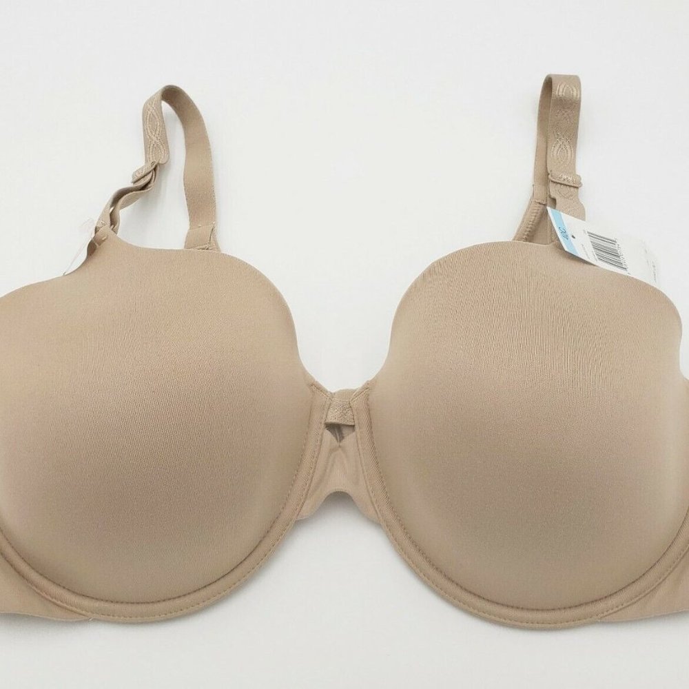 Warner's Cloud 9 Underwire 40C Back Smoother Full Coverage RB1691A Brown New
